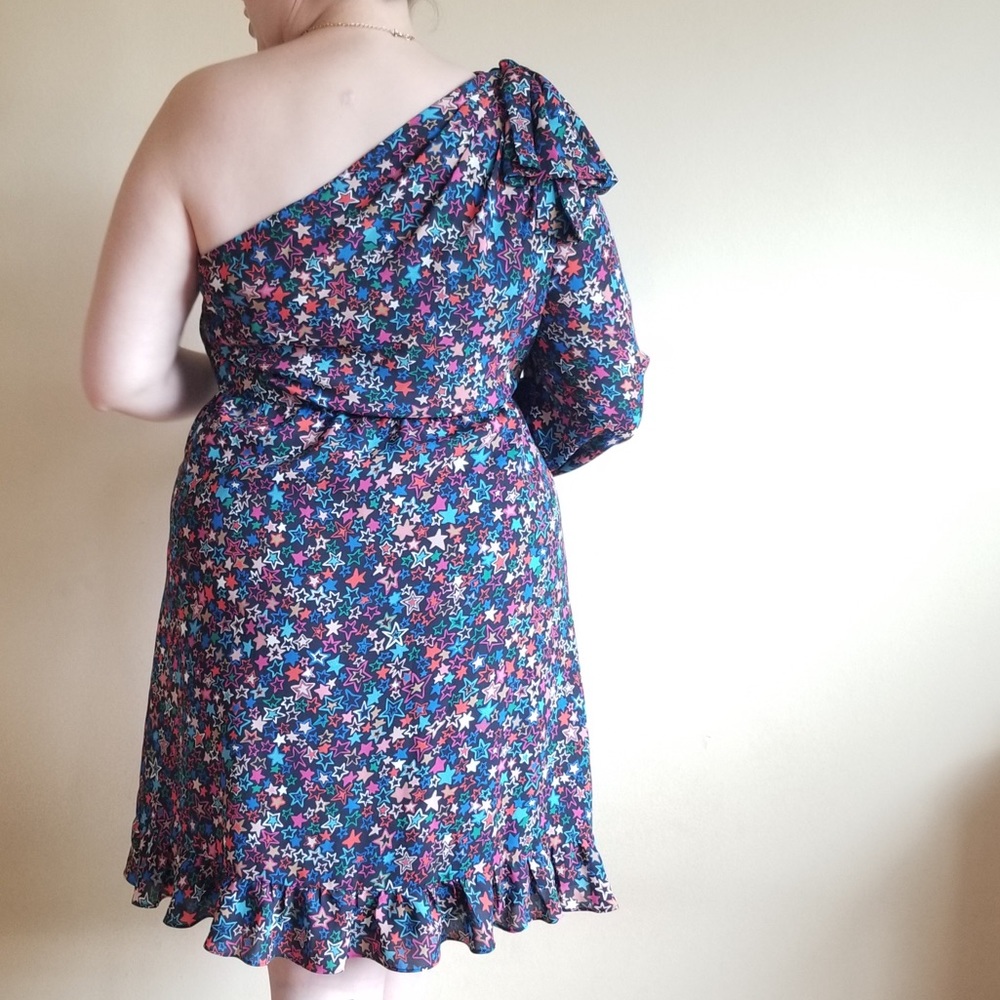 Star Jcrew one shoulder dress size 14 - Picture 6 of 8